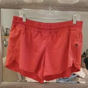 Women's Red/Orange/Coral Running Shorts